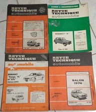 4 revues techniques automobile