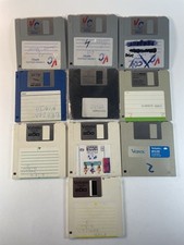 Lot De 10 Disquettes Vierge Floppy Disk Disket Pc Commodore Amstrad  Verbatim