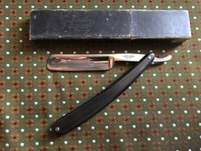 rasoir ancien LECLERC COUTELIER A BLOIS antique cut throat coupe choux old razor