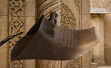 Ancienne - Chaussure Equitation - en Laiton - Etrier cheval - Vintage