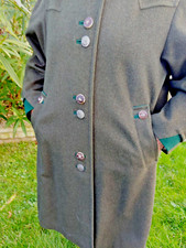 Manteau LODEN Femme H. MOSER Mode Auz Salzburg Autriche Laine 50/52 vintage