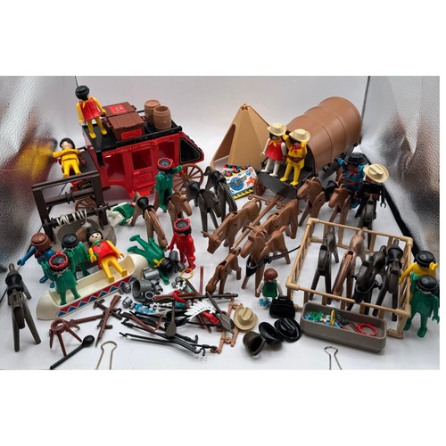 Huge vintage playmobil - playmobil, western