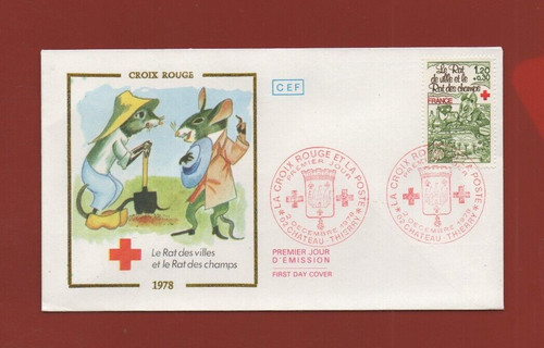 Fdc 1978 croix - croix, rouge