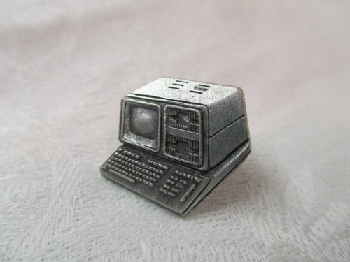 Vintage scs tie tac pewter - vintage,
