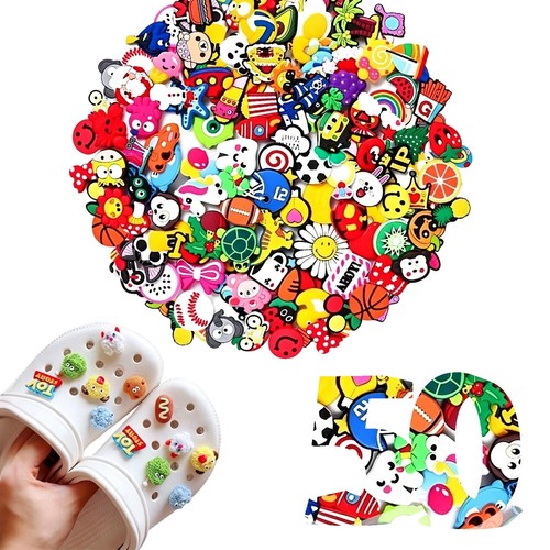 Pcs pins crocs breloques - 50,