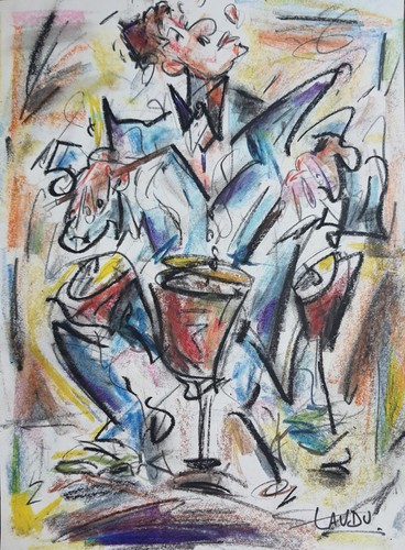 Batteur pastels tendres - "le,