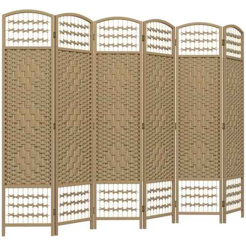 Homcom paravent 240x1 - paravent, 240x1.5x170cm