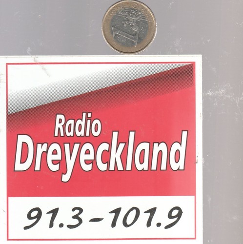 Autocollant radio dreyeckland - radio,