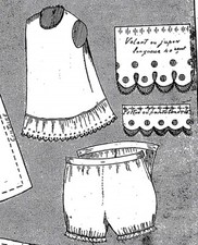 PATRON POUPEE BLEUETTE  -