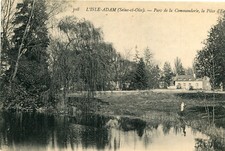 Carte L'ISLE ADAM Parc de la