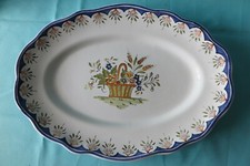 ancien plat mural décor Rouen