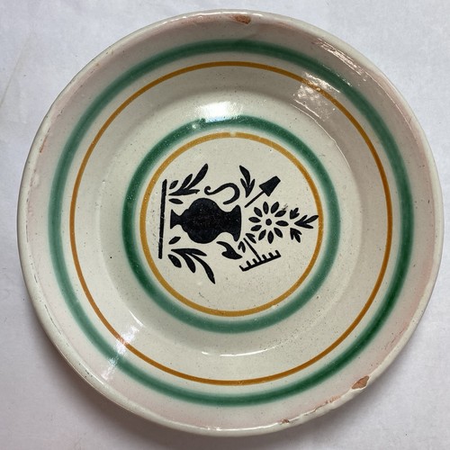 Assiette faïence régionale - faïence,