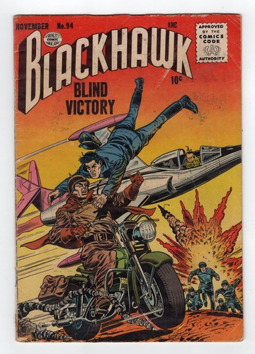 1955 blackhawk 94 black - 1955, #94