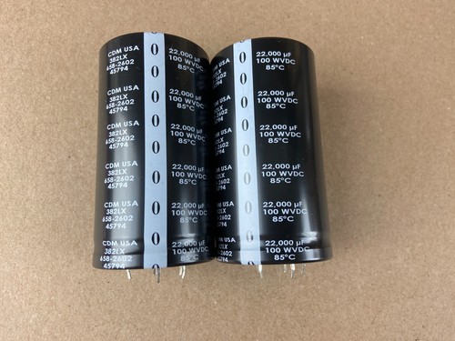 New 22000 100v - uf, cde