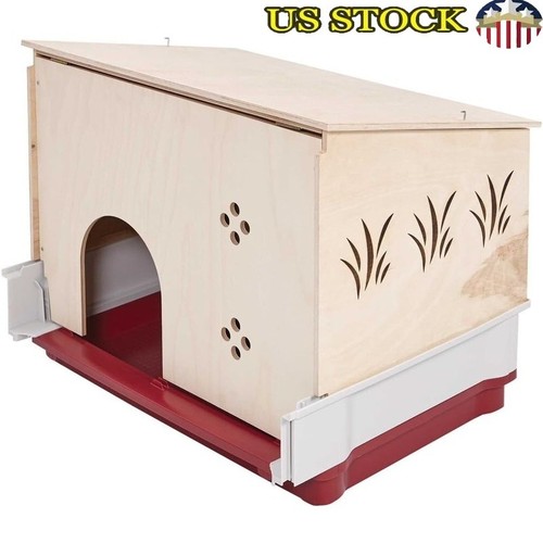 Rabbit hutch extension wood - rabbit,
