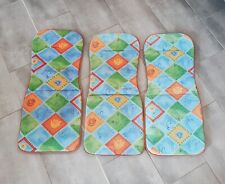 3 coussins de chaise longue