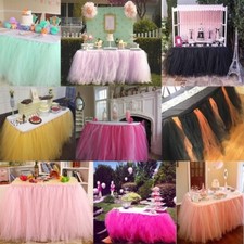 100 80 CM Tulle Table Jupe