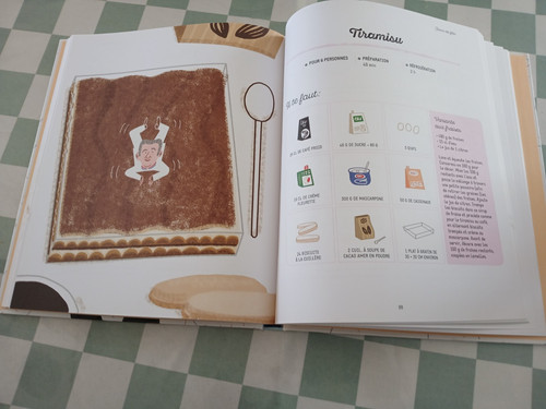 Livre recettes pâtisserie - livre,