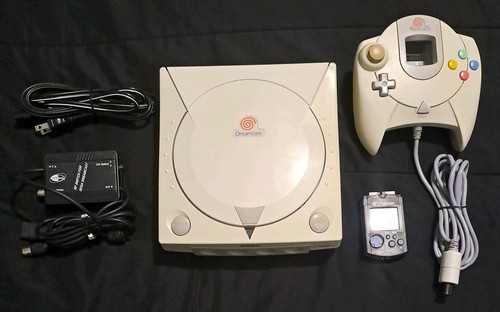 Sega dreamcast white console - sega,
