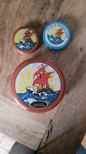 Boites metal caviar et - boites,