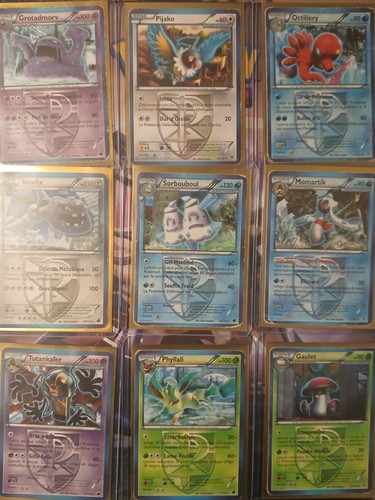 Lot cartes pokémon team - 9,