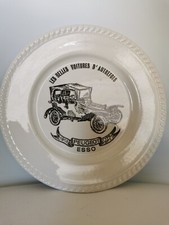 ASSIETTE PUBLICITAIRE "LES