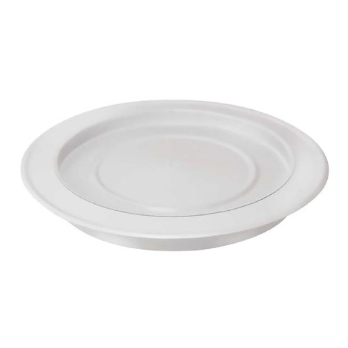 Rosace blanc en tôle - cm,