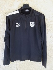 Maillot ASC AMIENS football training porté n°75 PUMA manches longues shirt M