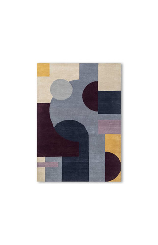 Nouveau tapis moderne - , laine