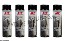 5 Bombes anti-gravillon noir, auto, carrosserie, blackson, spray APP BVDPEINTURE