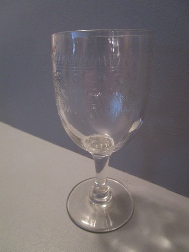 Verre table ancien - de,