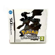 Boite et notices Pokemon Version Blanche Nintendo DS FRA PAS DE JEU