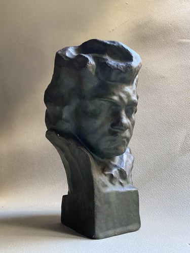 Buste beethoven terre cuite - beethoven,