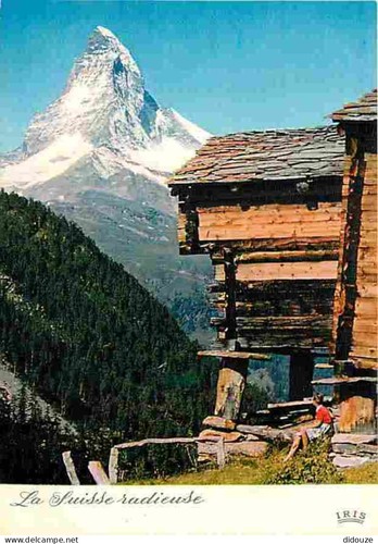 Carte postale suisse la - suisse,