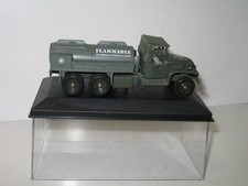 SOLIDO VEREM, camion citerne GMC militaire collection résine