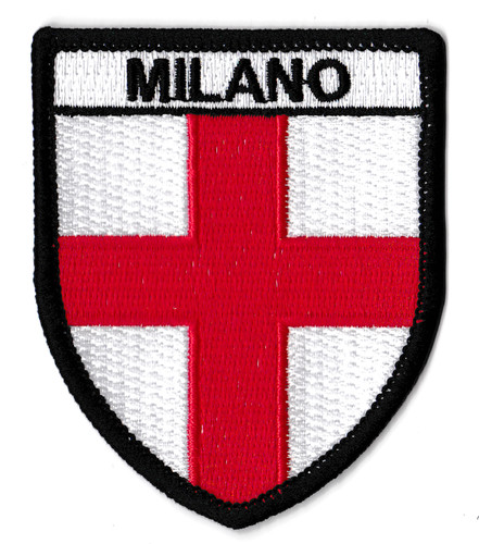 Patche milan écusson - milan, brodé