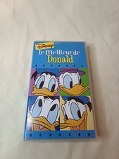 K7 VIDEO VHS LE MEILLEUR DE DONALD DISNEY EDV 202