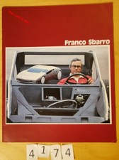 SBARRO Présentation portrait Prospectus Extrait Auto & Design n°43 & 55 It/GB 92