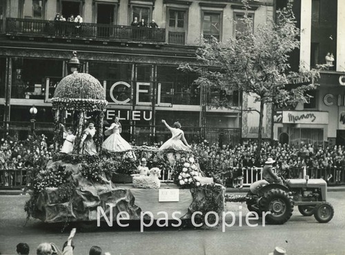 Paris 1953 boulevard - boulevard, des