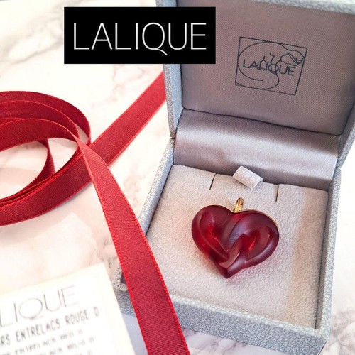 Pendentif cristal lalique - cristal,