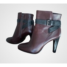 Minelli Burgundy Leather
