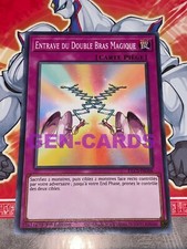 Carte Yu Gi Oh ENTRAVE DU DOUBLE BRAS MAGIQUE DLCS-FR066 x 3