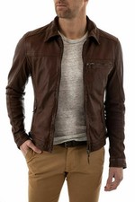 Veste en cuir pour homme neuve