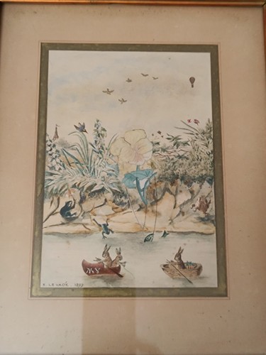 Tableau miniature gallet le - tableau,