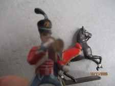 CBG MIGNOT CAVALIER EMPIRE UNIFORME ROUGE REGIMENT 1 SOLDAT PLOMB