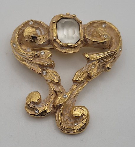 Broche signée christian - broche,