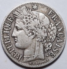 SECONDE REPUBLIQUE : 1 FRANC