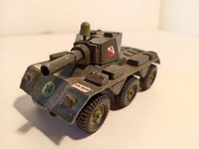 Crescent Toy 1263 GB Voiture blindé Saladin militaire britannique 6 roues 1/43 B