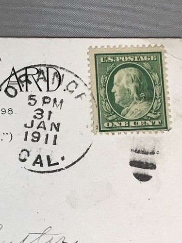 1911 ben franklin green cent - green,