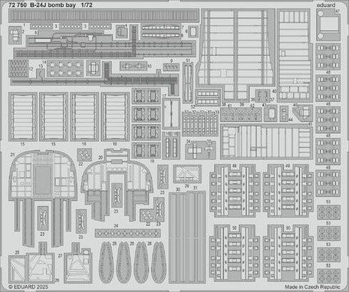 Eduard 72750 24j - eduard, b-24j
